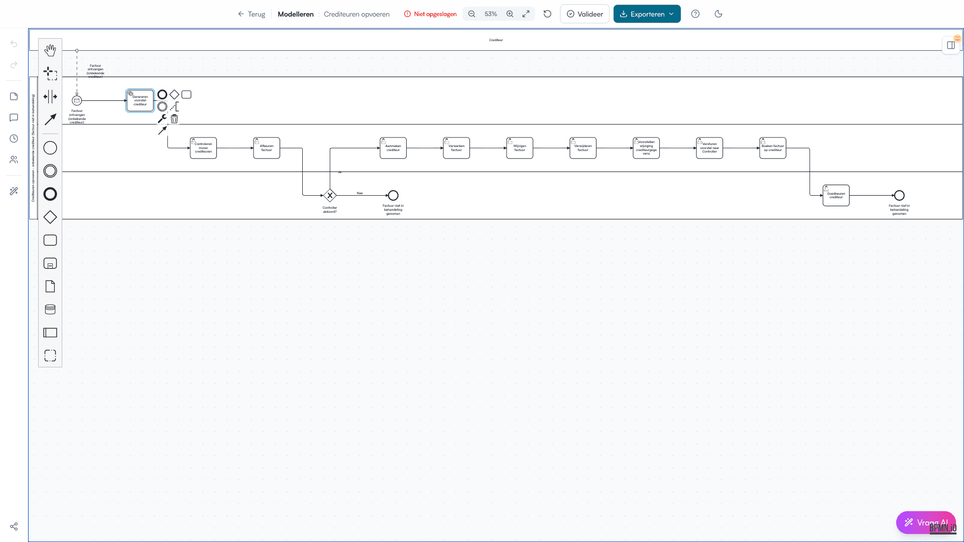 Gateway met condities
